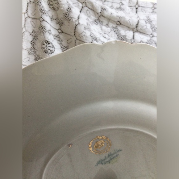 2 Alfred Meakins Harmony Rose Dinner Plates - Picture 5 of 8